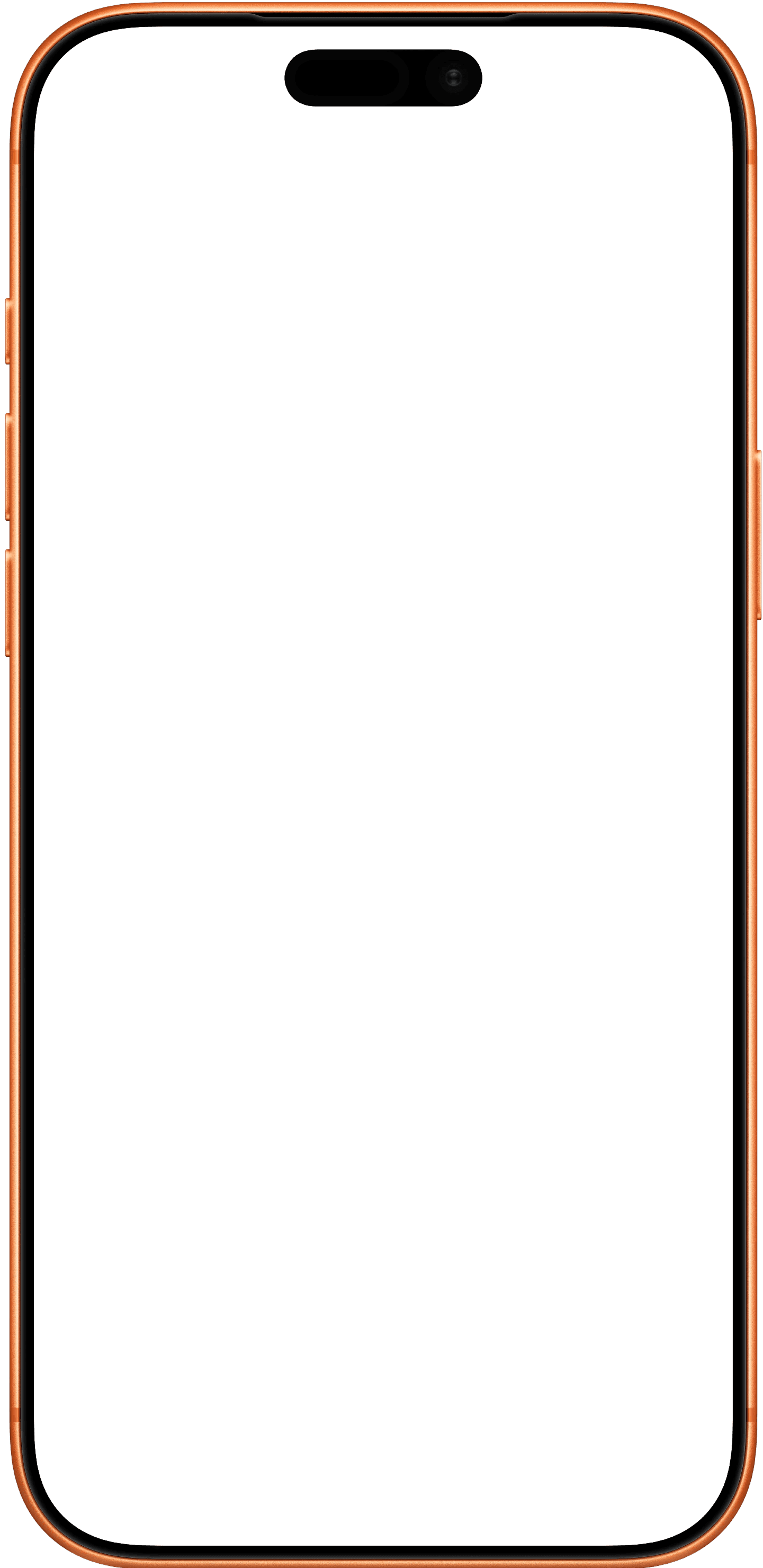 iPhone 17 Pro Max Orange Frame